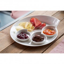 Тарелка плоская презентационная Villeroy & Boch NewWave 30 см премиум фарфор белый 10-2525-2590