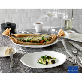 Тарелка плоская Villeroy & Boch Artesano Professionale 25.5х19.5 см белый 16-4025-2781