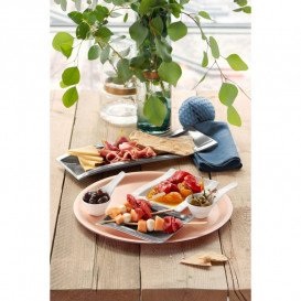 Тарілка прямокутна плоска Villeroy & Boch NewWave 18х15 см преміум фарфор білий 10-2525-2660