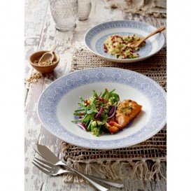 Тарілка супова Villeroy & Boch Algo Blue 29 см блакитний 16-4057-2701