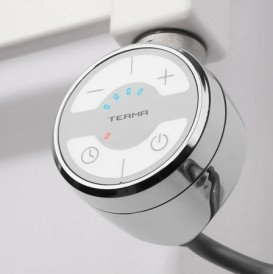 ТЕН для сушки для рушників Terma Moa 600 Вт кабель спіральний з вилкою хром WEMOA06TCROU