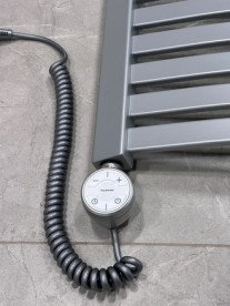 ТЕН для сушки для рушників Terma Moa 600 Вт кабель спіральний з вилкою хром WEMOA06TCROU