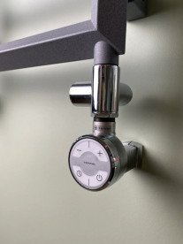 ТЭН для полотенцесушителя Terma Moa 600 Вт скрытый монтаж кабеля хром WEMOA06TCROM