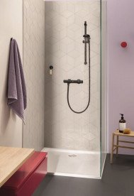Термостат для душа Grohe QuickFix Precision Start черный матовый 345942430