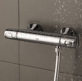 Термостат для душа Grohe QuickFix Precision Trend двухвентильный хром 34229002