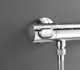 Термостат для душу Grohe QuickFix Precision Flow двовентильний хром 34840000