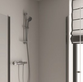 Термостат для душу Grohe QuickFix Precision Feel двовентильний хром 34790000