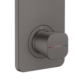 Термостат для душа Hansgrohe Axor Citterio C 2 потребителя матовый черный хром 49700340