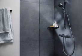 Термостат для душу Hansgrohe Ecostat Element двовентильний хром 13346000