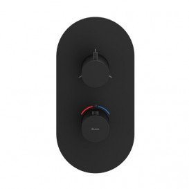 Термостат для душа Ravak Espirit встраиваемый 3 потребителя черный матовый X070289