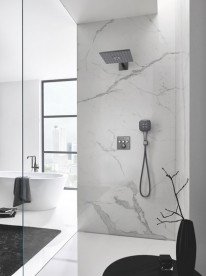 Термостат для душа скрытого монтажа Grohe Grohtherm SmartControl темный графит матовый 29126AL0