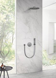 Термостат для душу прихованого монтажу Grohe Grohtherm SmartControl графіт темний матовий 29121AL0