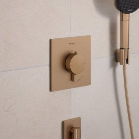 Термостат для душу прихованого монтажу Hansgrohe Ecostat Comfort E 1 споживач бронза 33710140