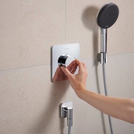 Термостат для душу прихованого монтажу Hansgrohe Ecostat Comfort Q 2 споживача хром 33713000