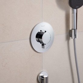 Термостат для душу прихованого монтажу Hansgrohe Ecostat Comfort S 1 хром 33714000