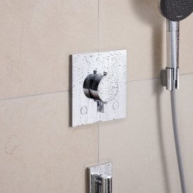 Термостат для душу прихованого монтажу Hansgrohe Ecostat Comfort E 2 споживача хром 33716000