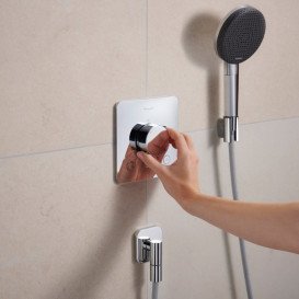 Термостат для душа скрытого монтажа Hansgrohe Ecostat Comfort Q 2 потребителя хром 33717000