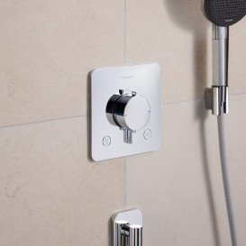 Термостат для душа скрытого монтажа Hansgrohe Ecostat Comfort Q 2 потребителя хром 33717000