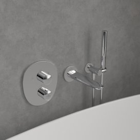 Термостат для душу Villeroy & Boch Antao вбудований хром TVS11100200061