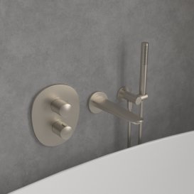 Термостат для душу Villeroy & Boch Antao вбудований матовий нікель TVS11100200064