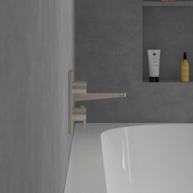 Термостат для душу Villeroy & Boch Conum вбудований матовий нікель TVS12700100064