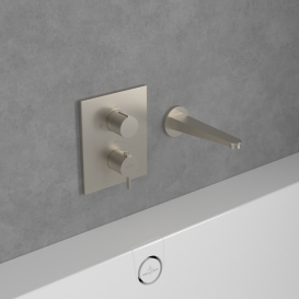 Термостат для душу Villeroy & Boch Conum вбудований матовий нікель TVS12700100064