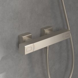 Термостат для душу Villeroy & Boch Universal Taps & Fittings двовентильний матовий нікель TVS00001800064