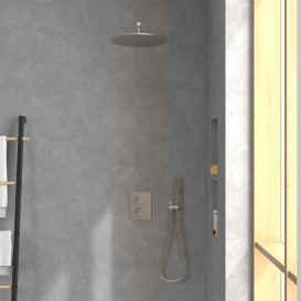 Термостат для душа Villeroy & Boch Universal Taps & Fittings встраиваемый матовый никель TVD00065300064