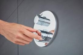 Термостат для душу вбудовується Grohe Grohtherm двухвентильний на два положення латунь хром 24076000