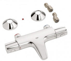 Термостат для ванной Grohe QuickFix Precision Trend двухвентильный хром 34227002