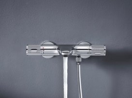 Термостат для ванної Grohe QuickFix Precision Feel двовентильний хром 34788000