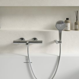 Термостат для ванной Villeroy & Boch Universal Showers двухвентильный хром TVS00003500061