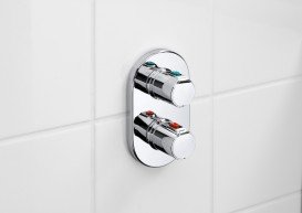 Термостатический смеситель для душа Roca T-500 латунь хром A5A2A18C00