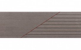 Террасная доска Bergdeck кварцованная дерево/ПВХ орех (1шт/0,36кв.м) BD1003