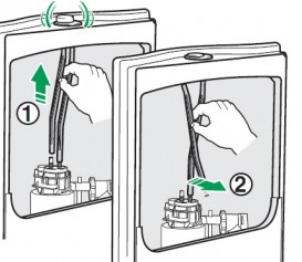 Толкатели сливного механизма унитазов Roca Frontalis пластик AH0000200R