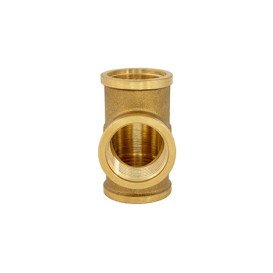 Тройник Fado Fitt Brass ВВВ ½'' латунь T01B