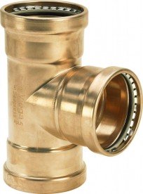 Трійник Viega SeaPress 0318XL d76,1хd54хd76,1 сплав CuNiFe 90/10 453800