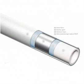 Труба универсальная многослойная TECE TECElogo PE-Xc/AL/PE 63х6 мм штанга 5 м (5 м) 8700163