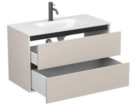 Тумба Miraggio Natura з раковиною Jessel 900 ДСП кашемір 8814812