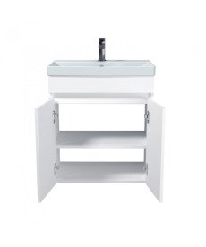 Тумба Мойдодыр Urban 60-U с раковиной Sempre ДСП белый глянец 00-0008531