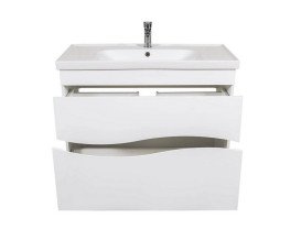Тумба для підлоги Аквародос Альфа 100 см з раковиною Frame ДСП/МДФ білий АР000040175