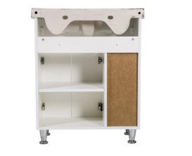 Тумба напольная Аквародос Родорс 70 см с раковиной Руна ДСП/МДФ белый АР000040362