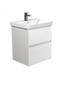 Тумба Мойдодыр Палермо 60-U с раковиной Vivace ДСП/МДФ белый глянец 00-0009153