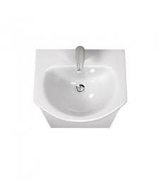 Тумба напольная Мойдодыр Tetris White 50 с раковиной Runa ДСП/МДФ белый глянец 00-0008036