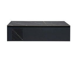 Тумба під раковину Аквародос Манхеттен 120 см із стільницею Namibia Black МДФ антрацит матовий АР000094860