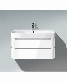 Тумба під раковину Duravit Happy D.2 підвісна 62,5х48 см ДСП білий глянцевий H2636402222