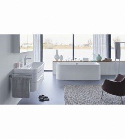 Тумба під раковину Duravit Happy D.2 підвісна 62,5х48 см ДСП білий глянцевий H2636402222