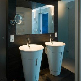 Тумба под раковину Duravit Starck 1 напольная Ø56 см белый глянцевый S1952008585