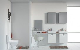 Тумба под раковину Kolo Twins 50 белый глянец 89495000