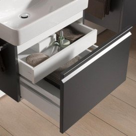 Тумба под раковину Laufen Pro S подвесная 61,6х45 см МДФ цвет на выбор H4834220969991